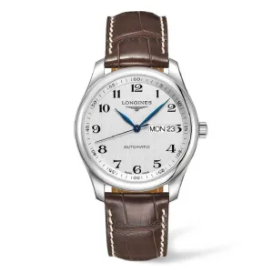 Longines Master Collection Men's Brown Leather Strap Watch L27554783