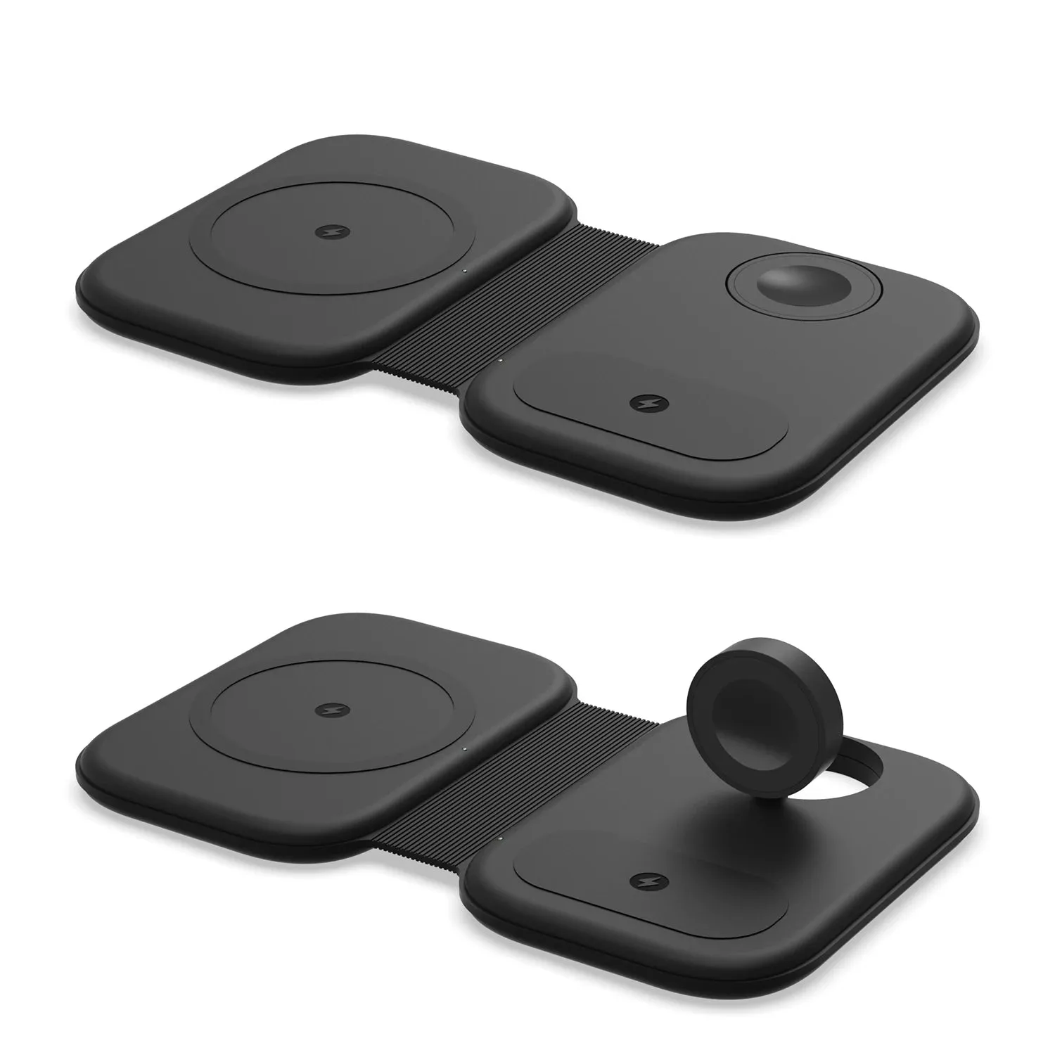 Magnic Wireless Charger 3 in 1 for iPhone 12 Pro Max 11 Qi Fast Charger Stand for Samsung S20 S10 for iWatch 6 5 AirPods Pro