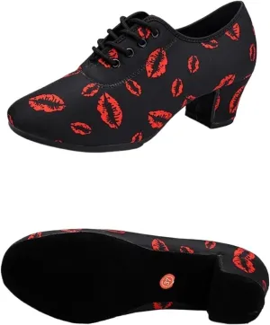 Men's Latin Dance Shoes Soft Sole Unisex Dance Shoes For Men Women Girls Ballroom Dancing Modern Tango Jazz Performance Practise Salsa Shoes