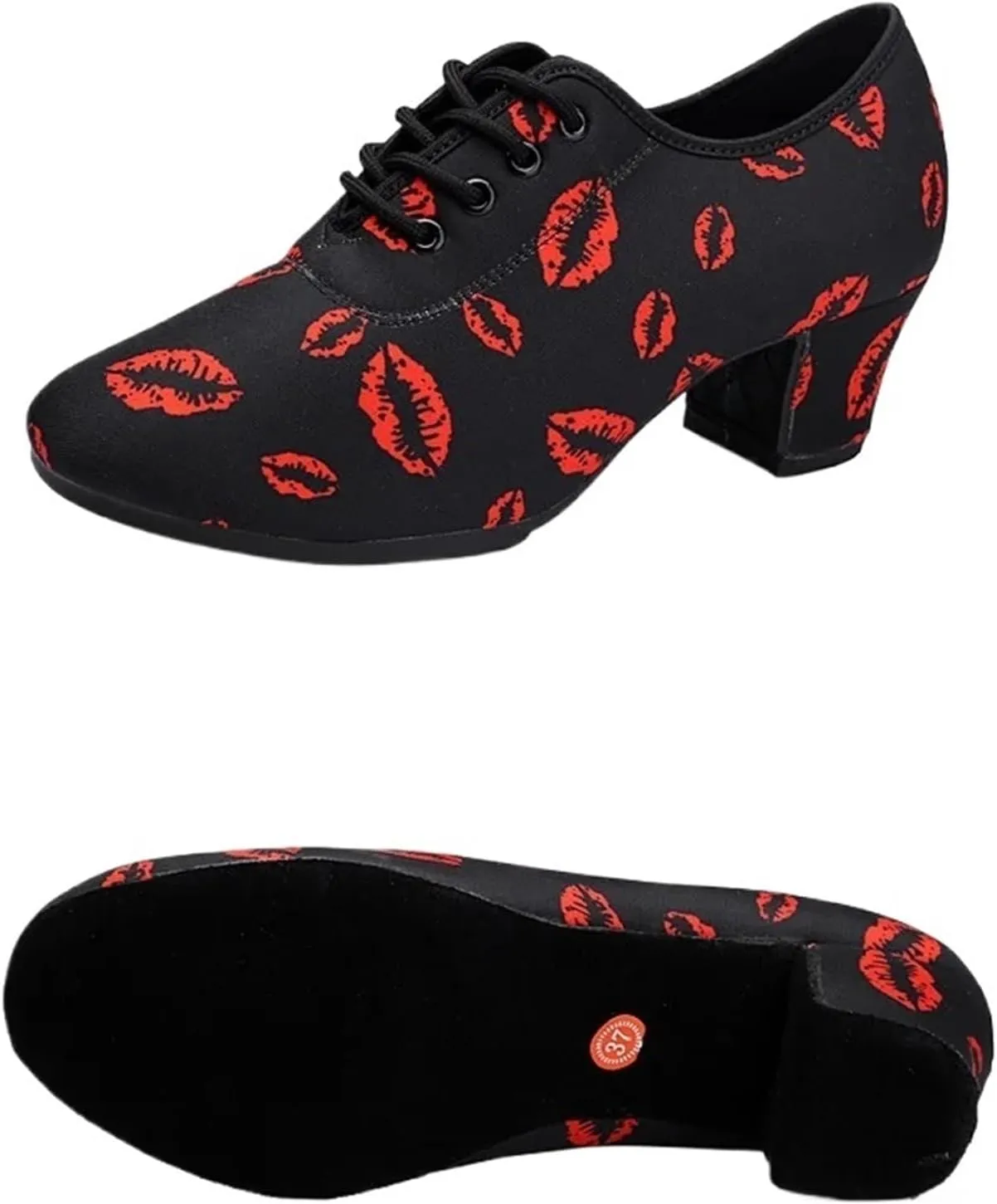 Men's Latin Dance Shoes Soft Sole Unisex Dance Shoes For Men Women Girls Ballroom Dancing Modern Tango Jazz Performance Practise Salsa Shoes