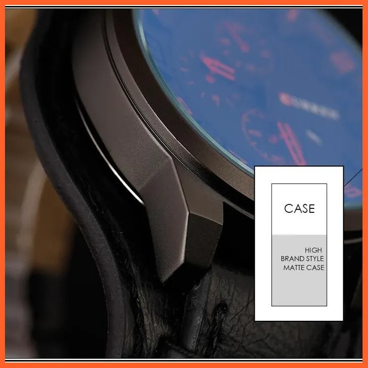 Men'S Watches Top Brand Luxury Fashion Casual Business Quartz Watch | Waterproof Chronograph Mens Wristwatch
