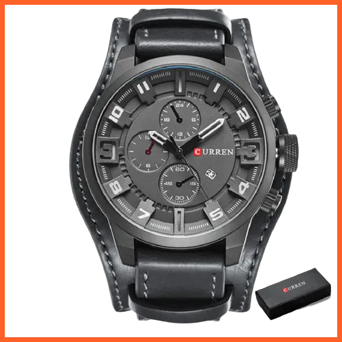 Men'S Watches Top Brand Luxury Fashion Casual Business Quartz Watch | Waterproof Chronograph Mens Wristwatch