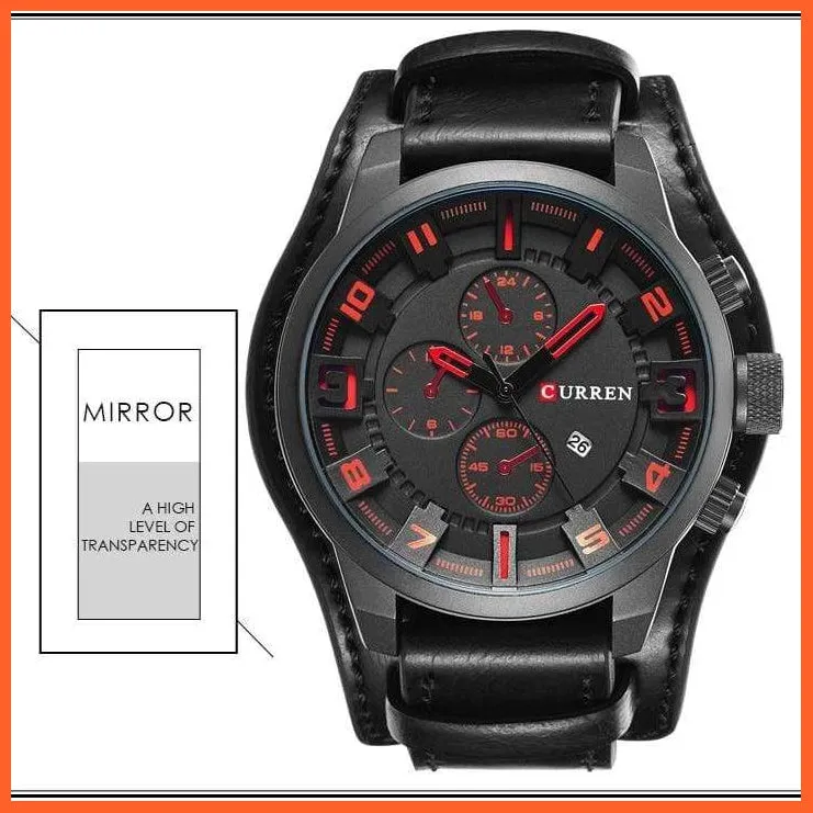 Men'S Watches Top Brand Luxury Fashion Casual Business Quartz Watch | Waterproof Chronograph Mens Wristwatch