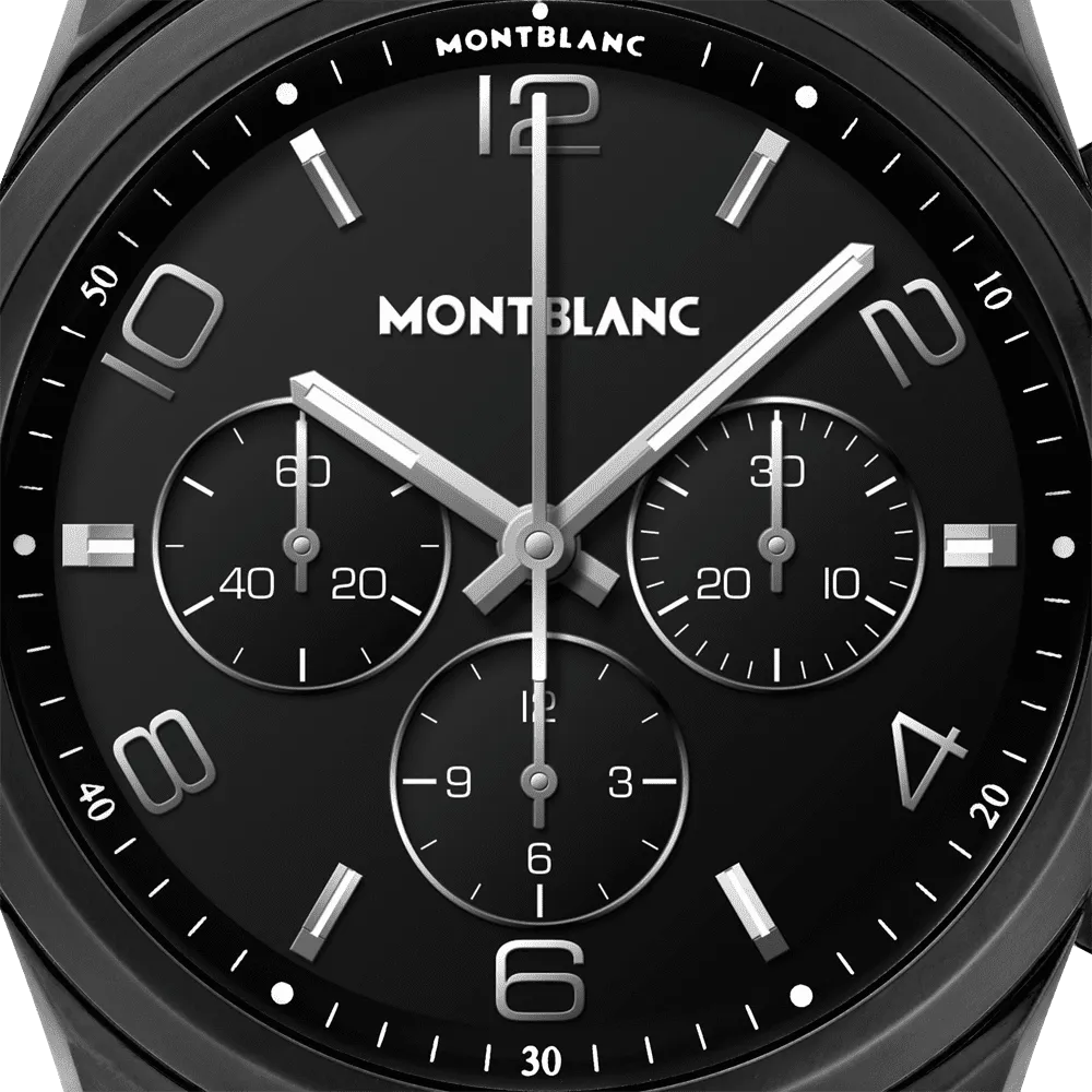 MNT Watch Summit 2  Black Steel Smartwatch D