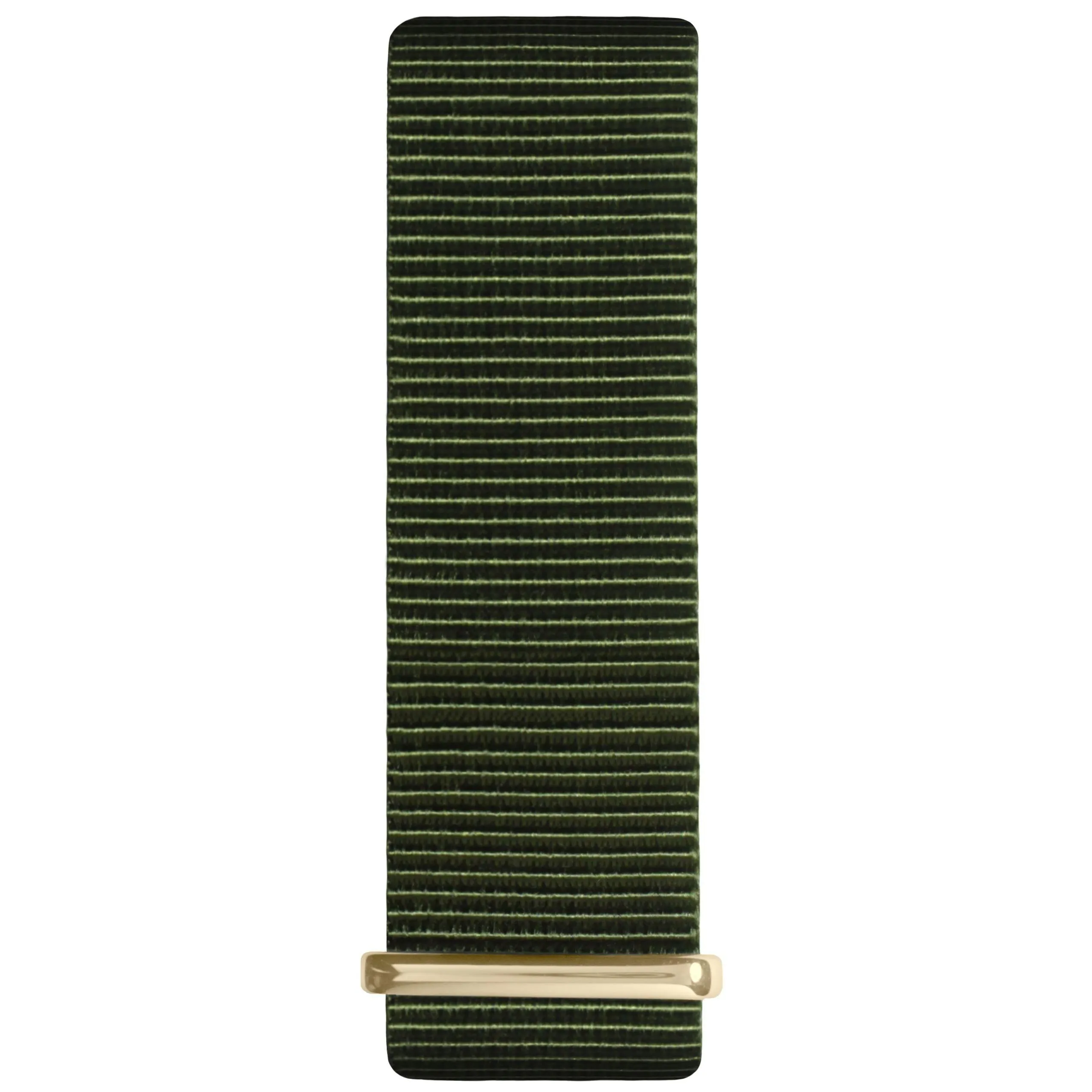 Nato Watch Strap- Green & Gold