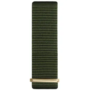 Nato Watch Strap- Green & Gold