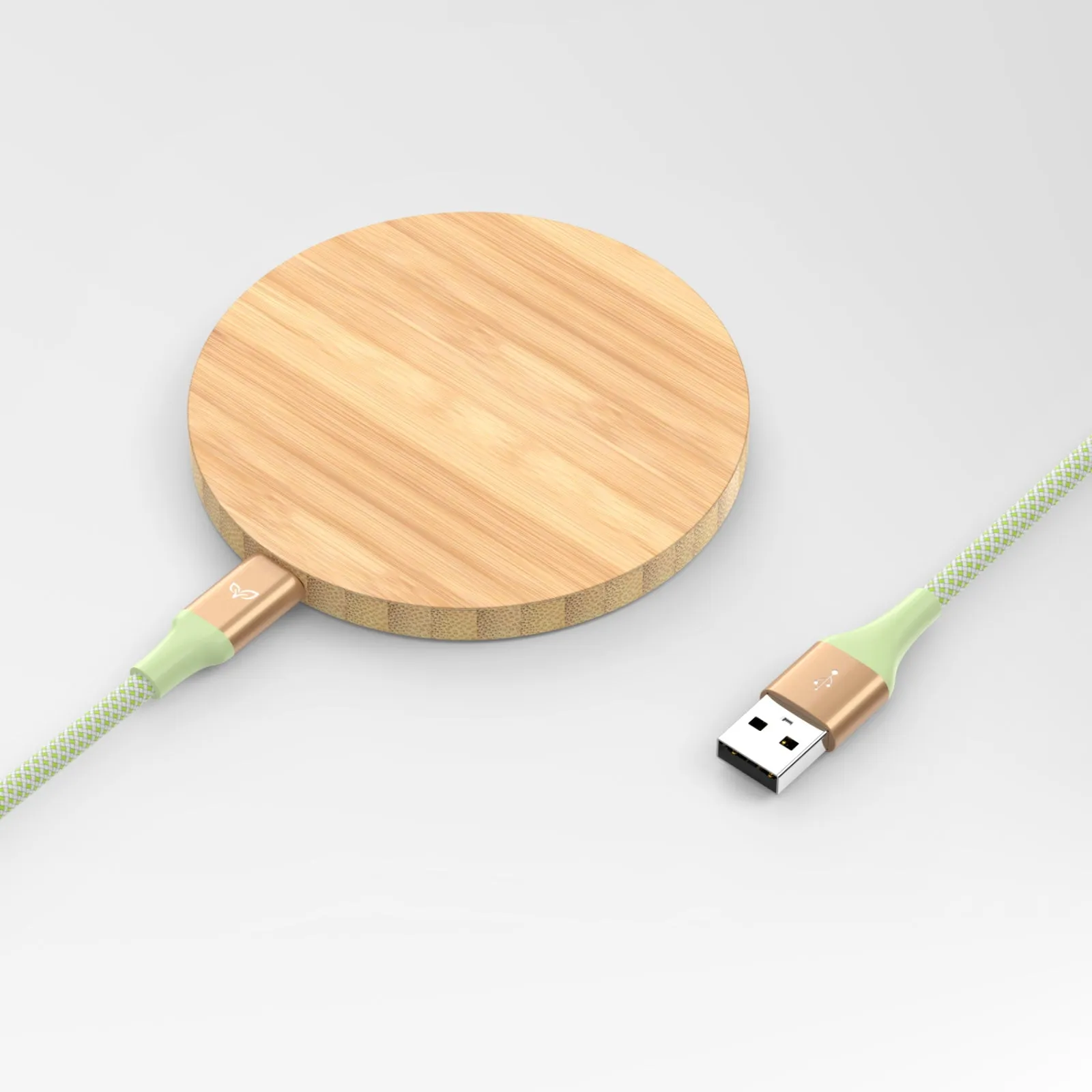 Natural - Bamboo Wireless Charger