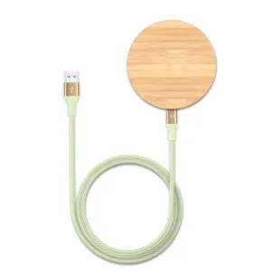 Natural - Bamboo Wireless Charger