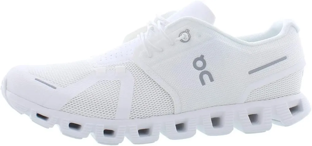 On Cloud 5 Mens Shoes Size 13, Color: All White-White