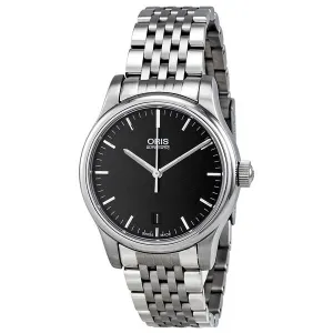 Oris Classic Date Automatic Black Dial Men's Watch 733-7578-4054MB