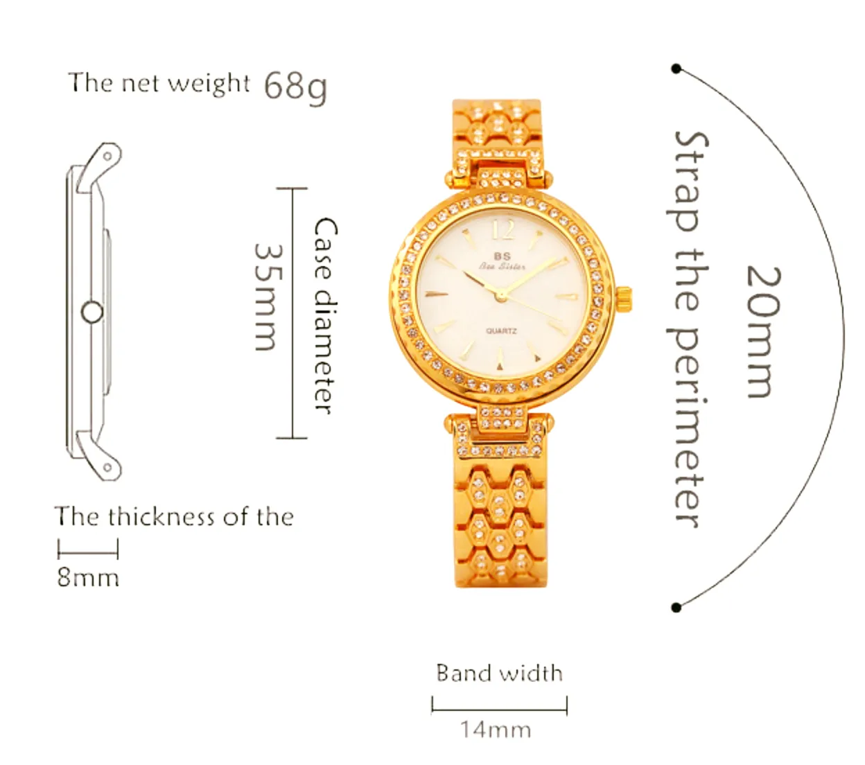 Quartz Watch by Bee Sister