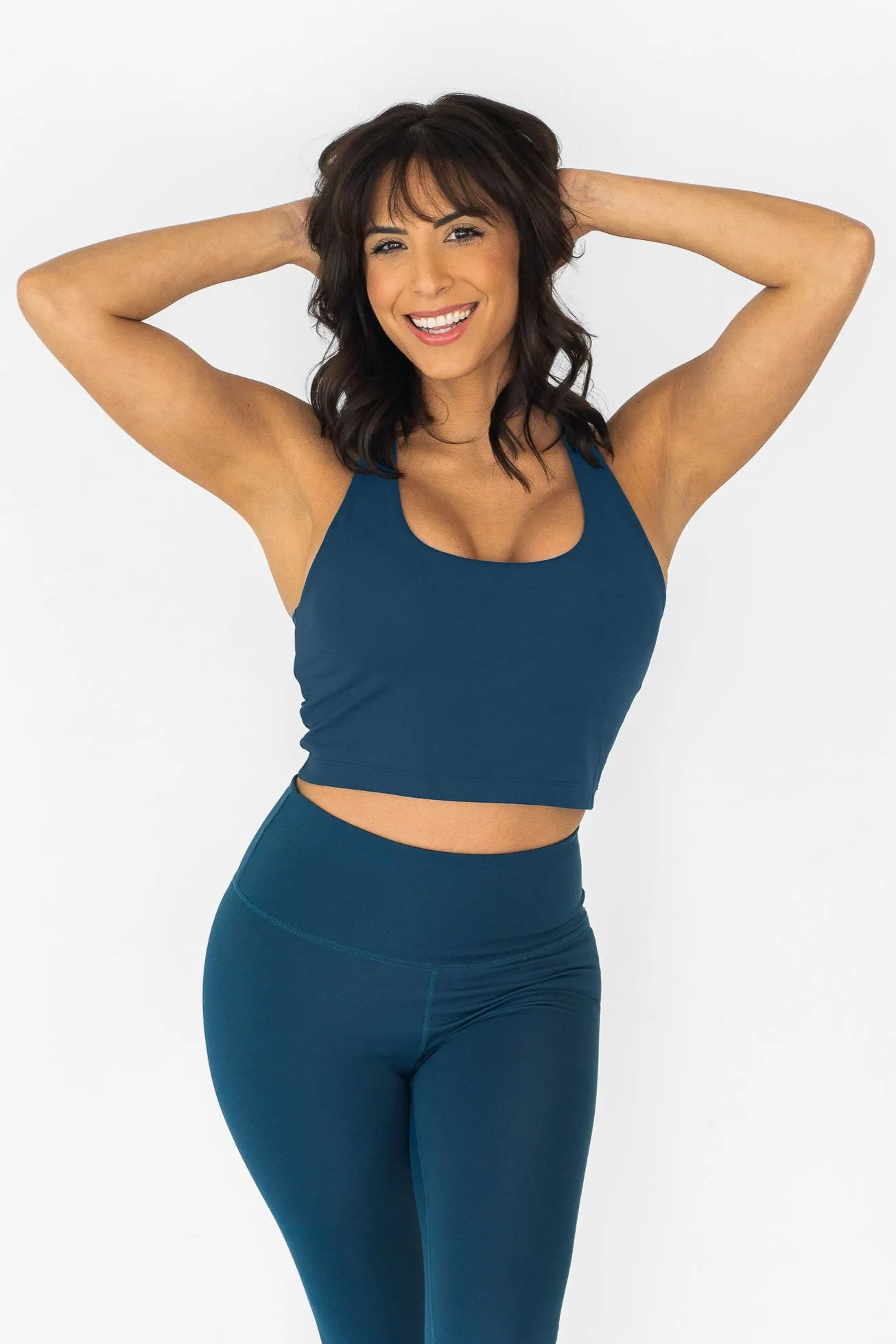 Racer Back Tank | Teal