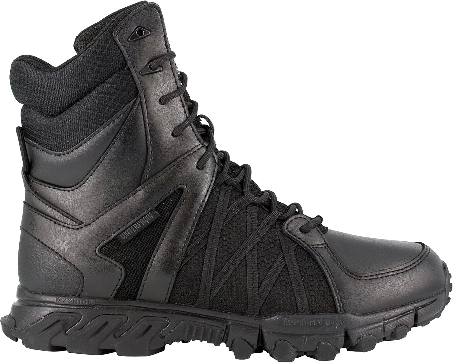 Reebok Men's Rb3455 Trailgrip 8" Tactical Waterproof Insulated Construction Boot Black Work & Safety