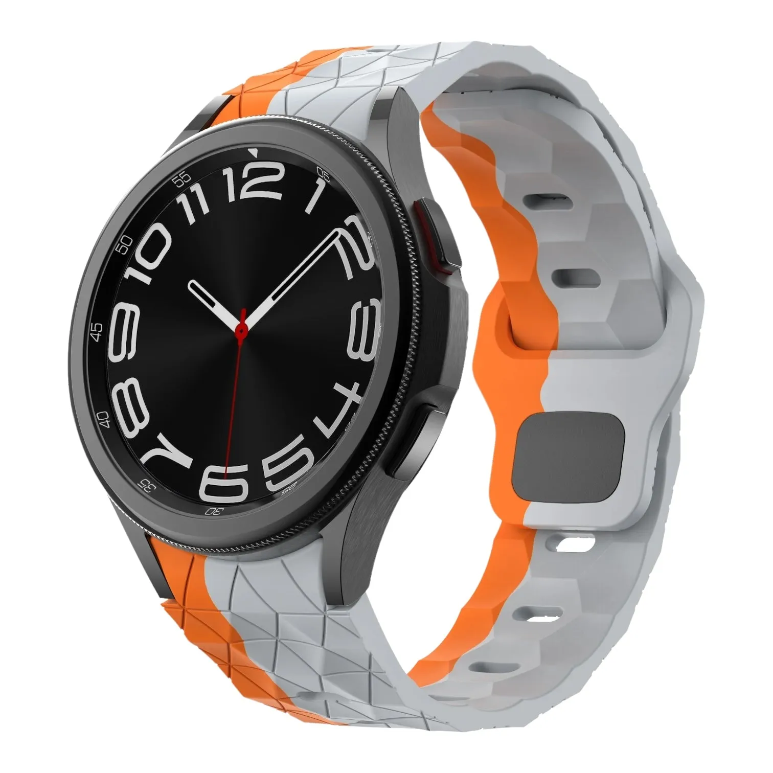 Replacement Silicone Football Pattern Watch Straps compatible with most Watches
