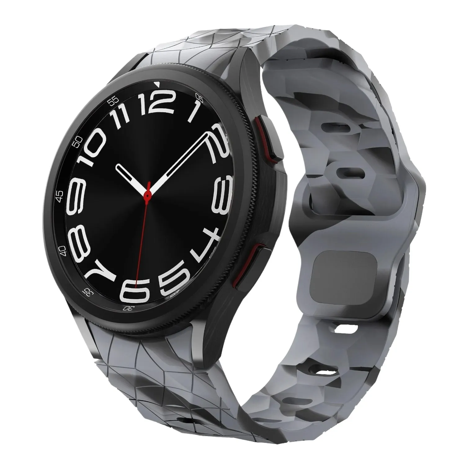 Replacement Silicone Football Pattern Watch Straps compatible with most Watches