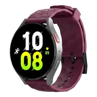 Replacement Silicone Football Pattern Watch Straps compatible with most Watches