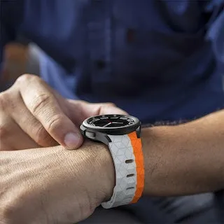 Replacement Silicone Football Pattern Watch Straps compatible with most Watches