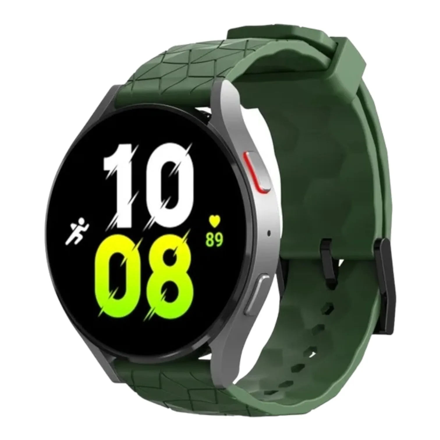 Replacement Silicone Football Pattern Watch Straps compatible with most Watches
