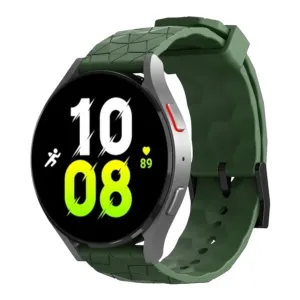Replacement Silicone Football Pattern Watch Straps compatible with most Watches