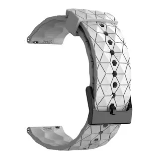 Replacement Silicone Football Pattern Watch Straps compatible with most Watches