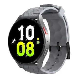 Replacement Silicone Football Pattern Watch Straps compatible with most Watches