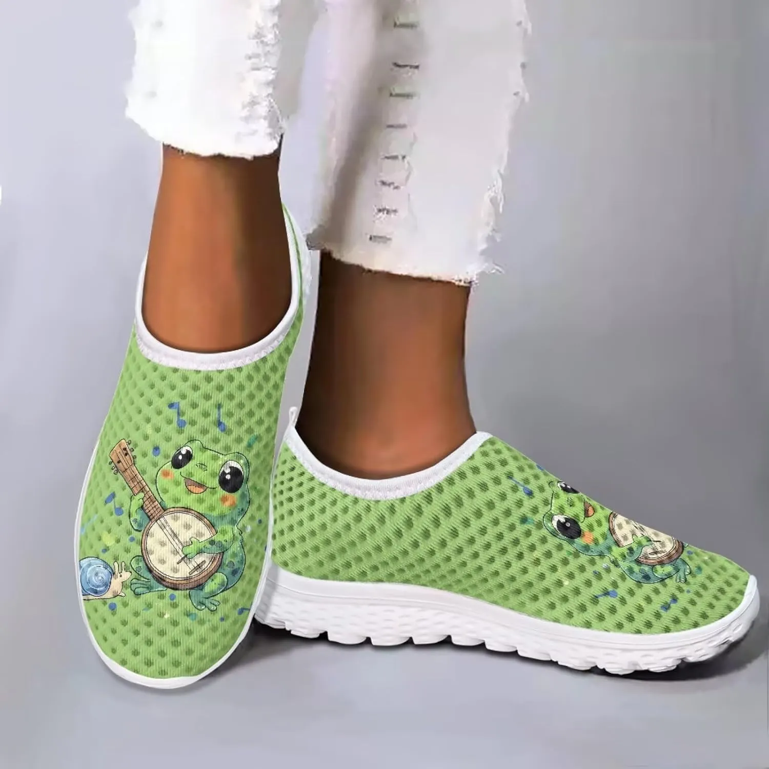 Running Shoes Lightweight Non Slip Gym Workout Tennis Shoe Breathable Mesh Walking Sneakers