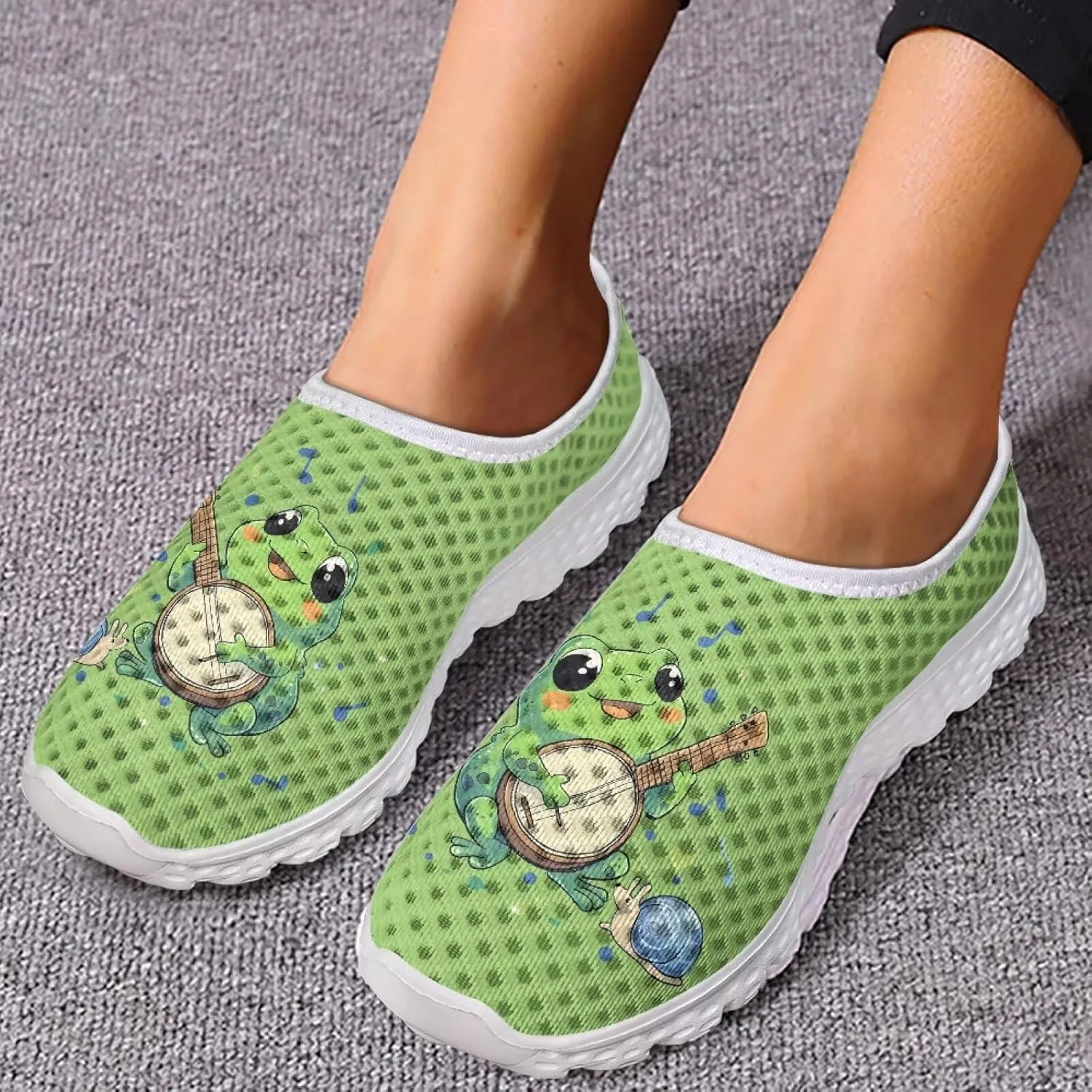 Running Shoes Lightweight Non Slip Gym Workout Tennis Shoe Breathable Mesh Walking Sneakers