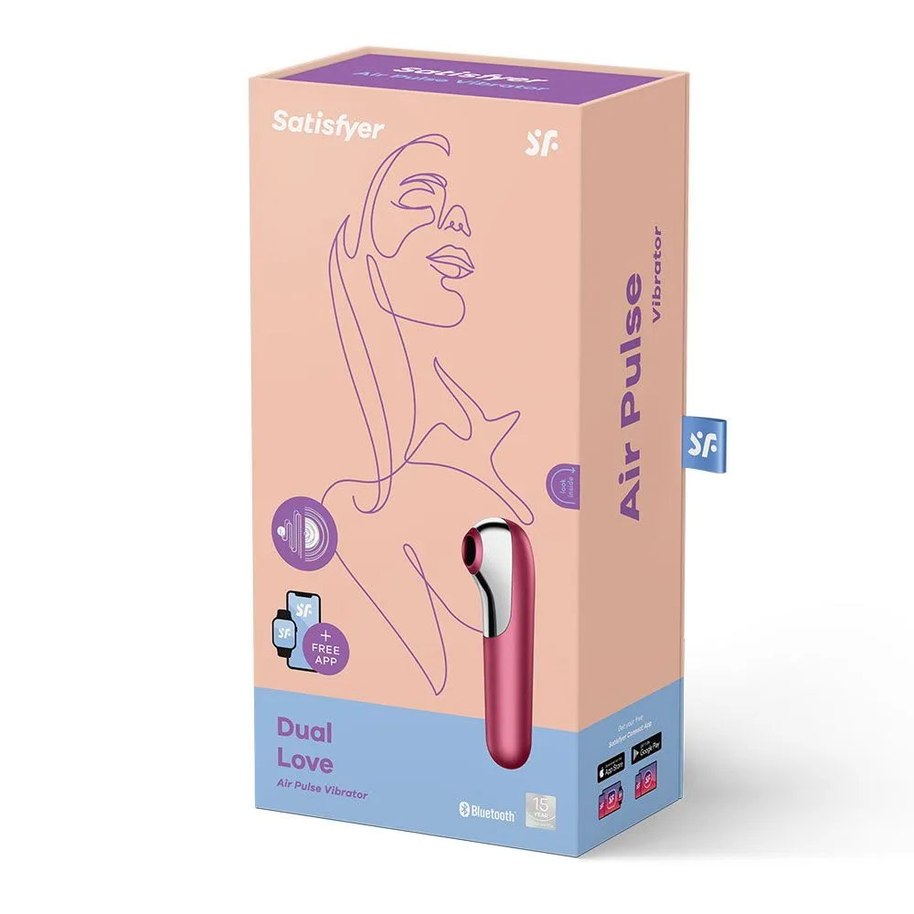 Satisfyer App Enabled Dual Love - Red