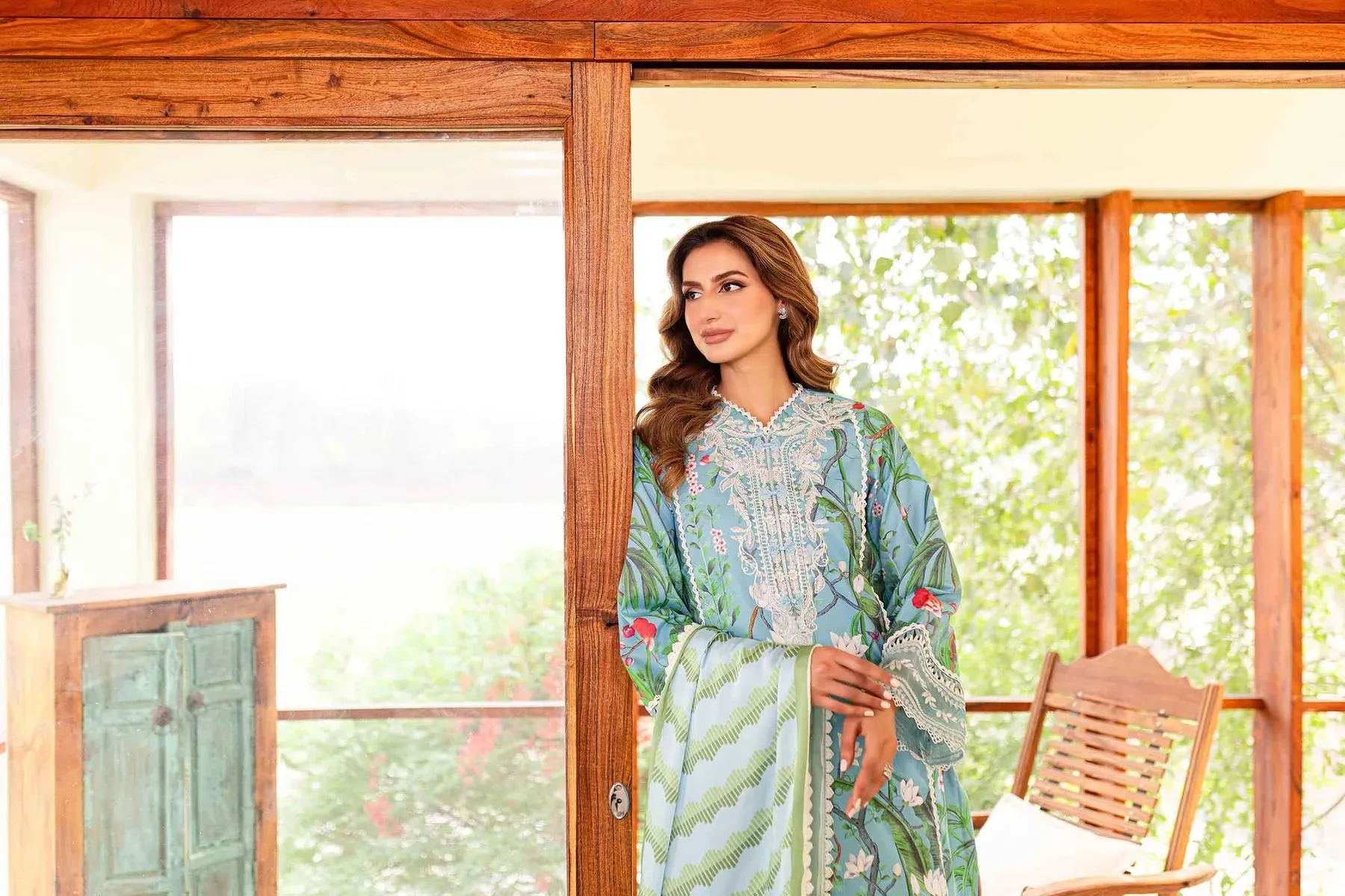 SHIREE '24 PREMIUM LAWN BY SABLE FLOWER OF PARADISE SSC-05-24