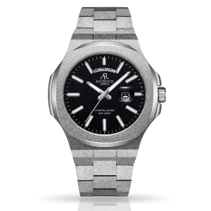Silver/Black Frosted Stardust Constellation Day Date