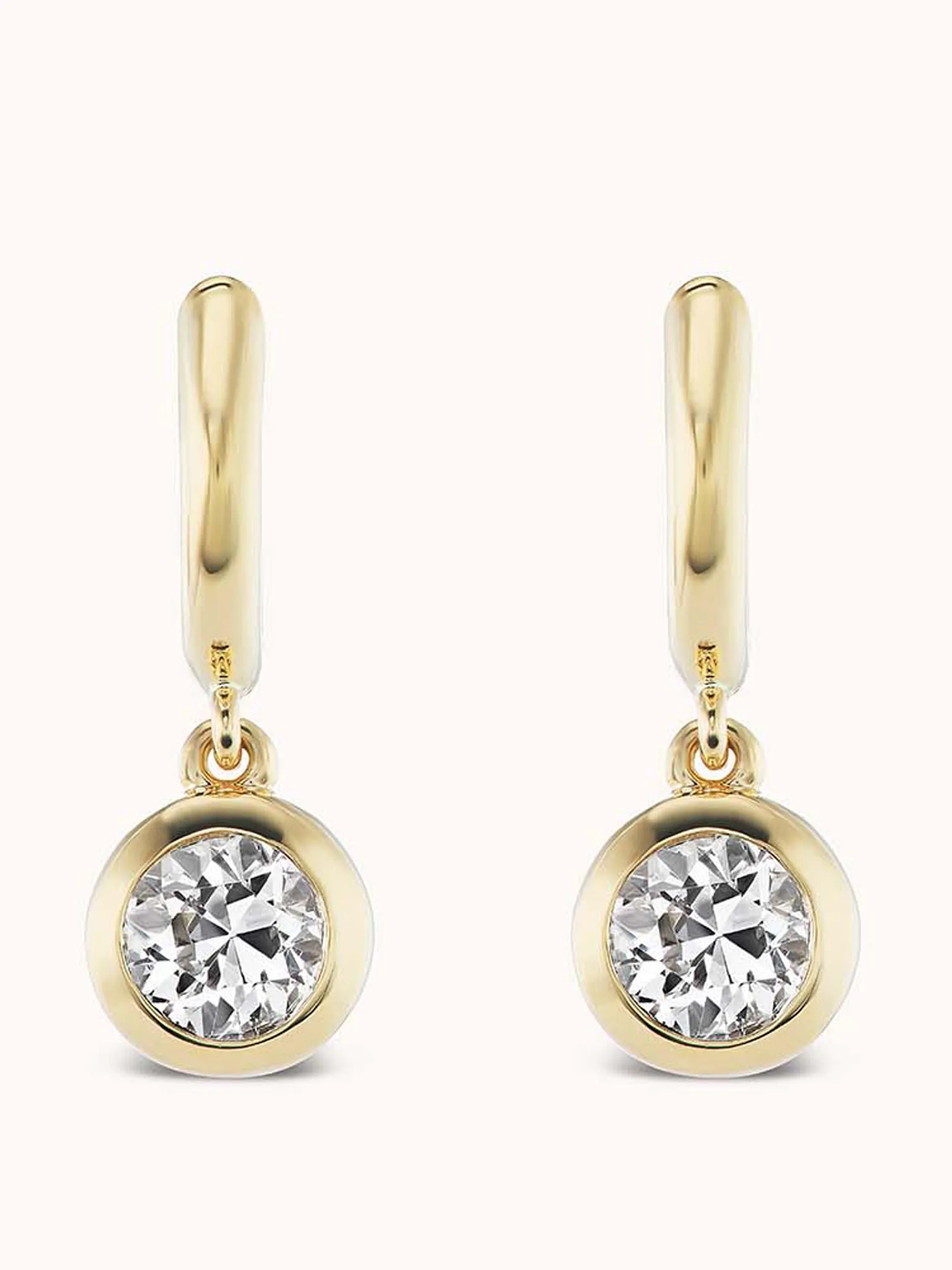 Small diamond Gemma dangles
