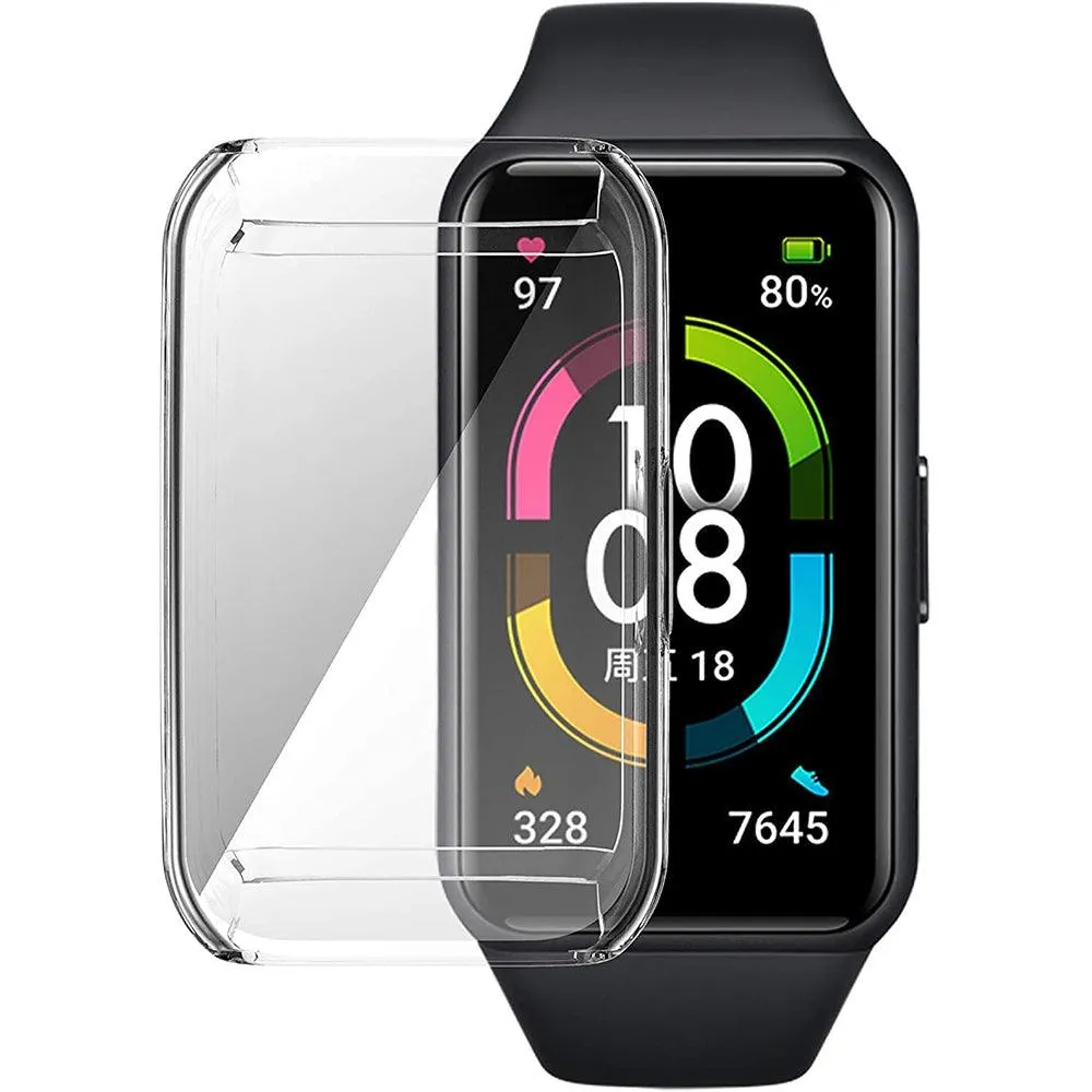 Smart Watch Silicone Full Cover With Frame Huawei Band 6