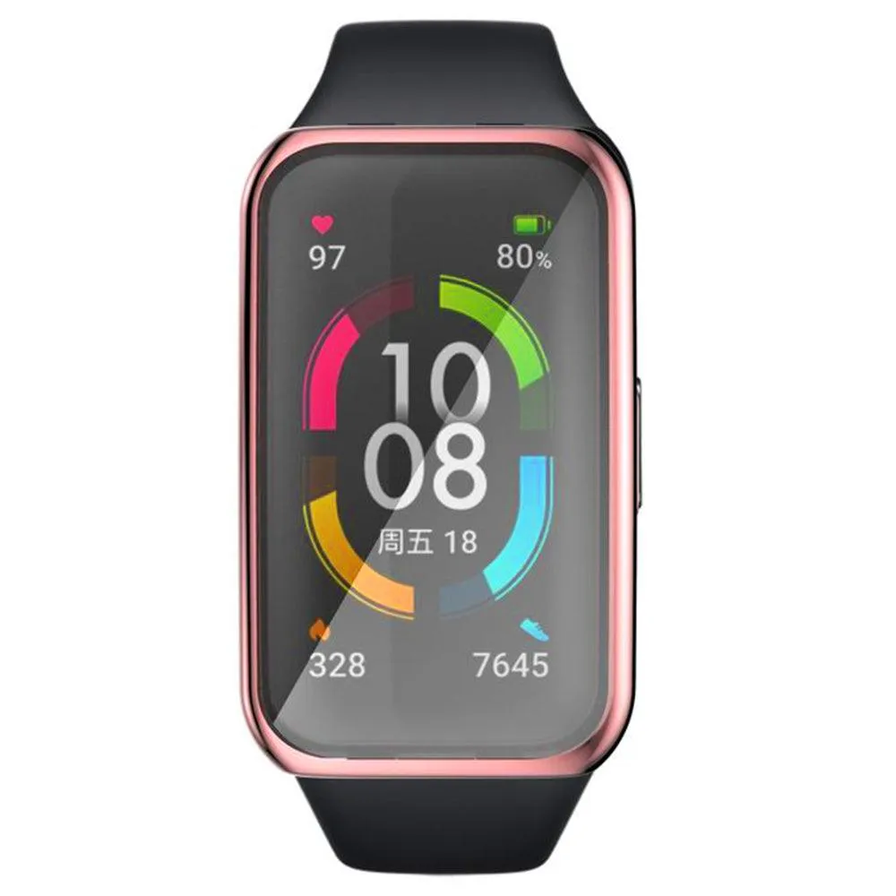 Smart Watch Silicone Full Cover With Frame Huawei Band 6
