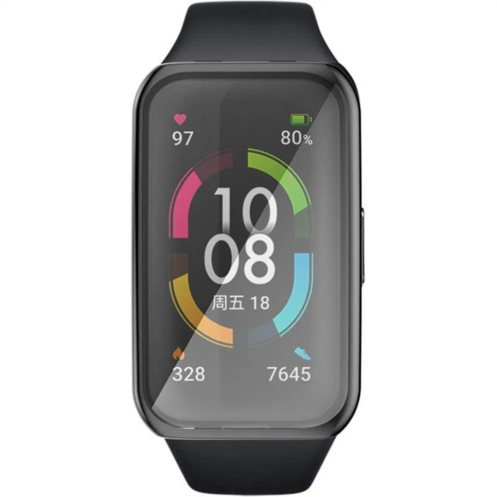 Smart Watch Silicone Full Cover With Frame Huawei Band 6
