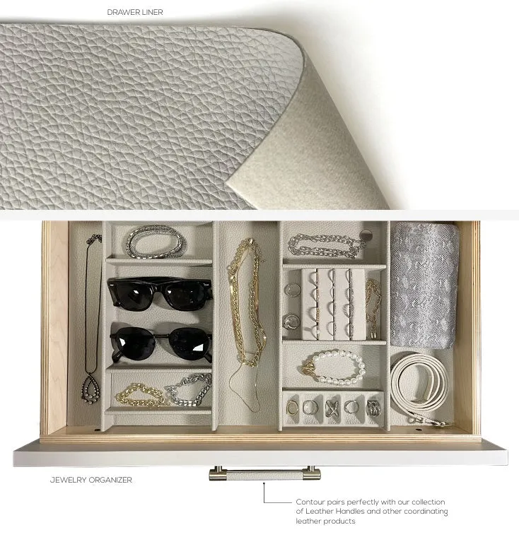 TAG Hardware Contour Premium Top Tray Trim-to-Fit Faux Leather Kit