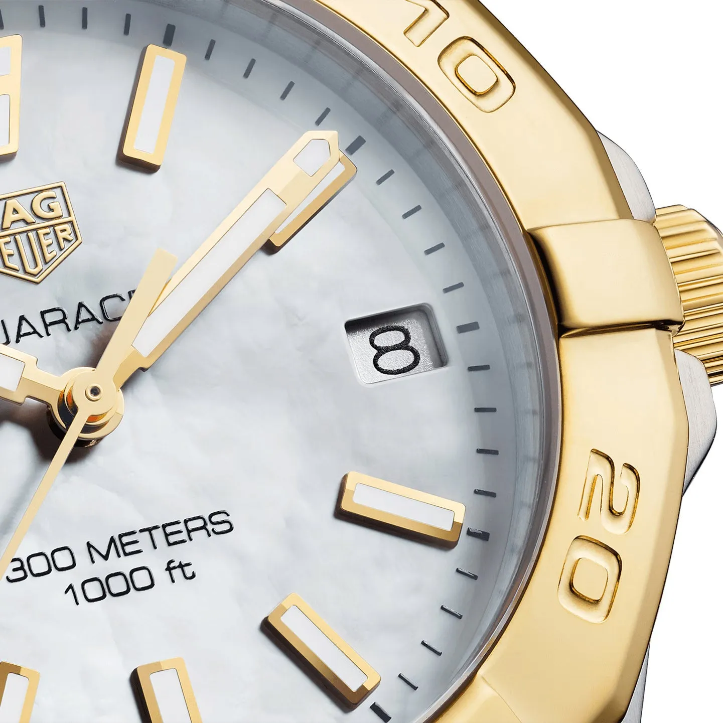 Tag Heuer Aquaracer Ladies Gold Watch WBD1320.BB0320