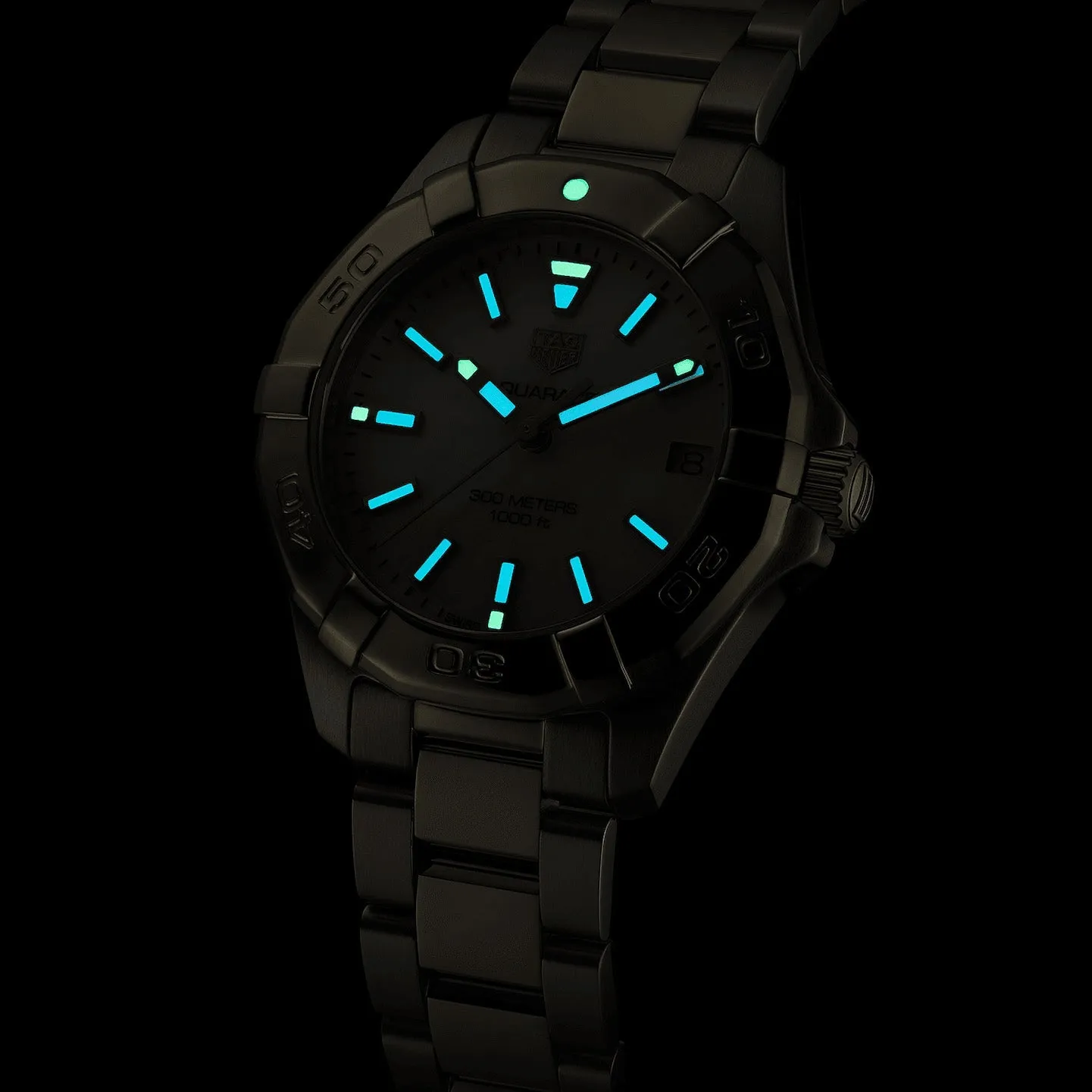 Tag Heuer Aquaracer Ladies Gold Watch WBD1320.BB0320