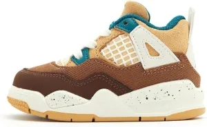 Toddler Jordan 4 Retro Cacao Wow/Geode Teal (FB2215 200) - 6