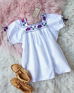 Vintage Mexican 70's  Embroidered Top