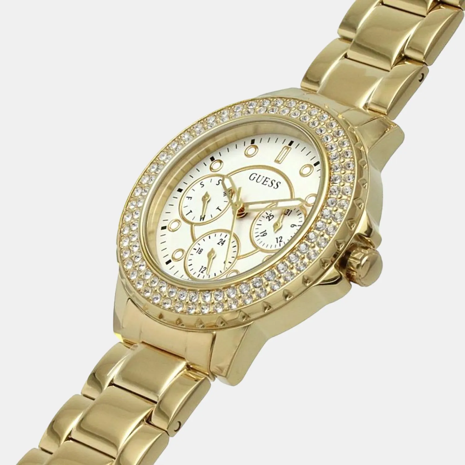 Women Stainless Steel Chronograph Watch GW0410L2