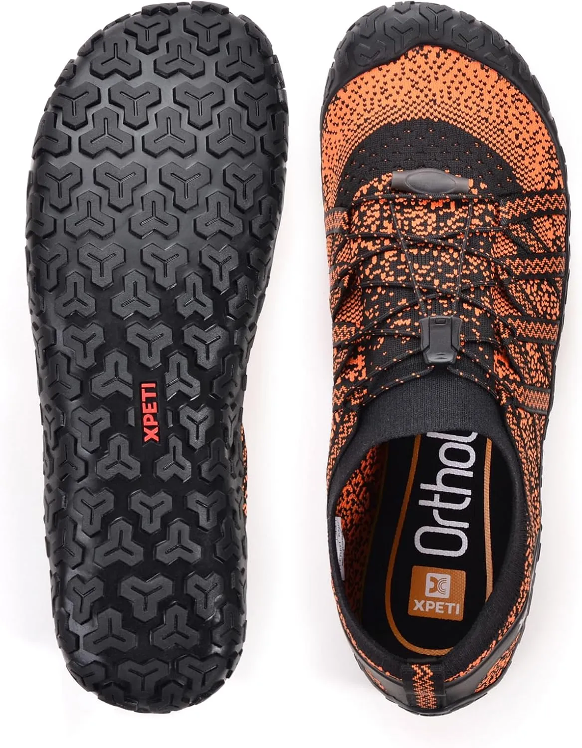 XPETI Mens HYPERFIT Knit Barefoot Shoes