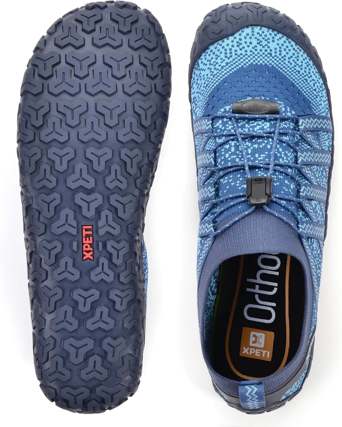 XPETI Mens HYPERFIT Knit Barefoot Shoes
